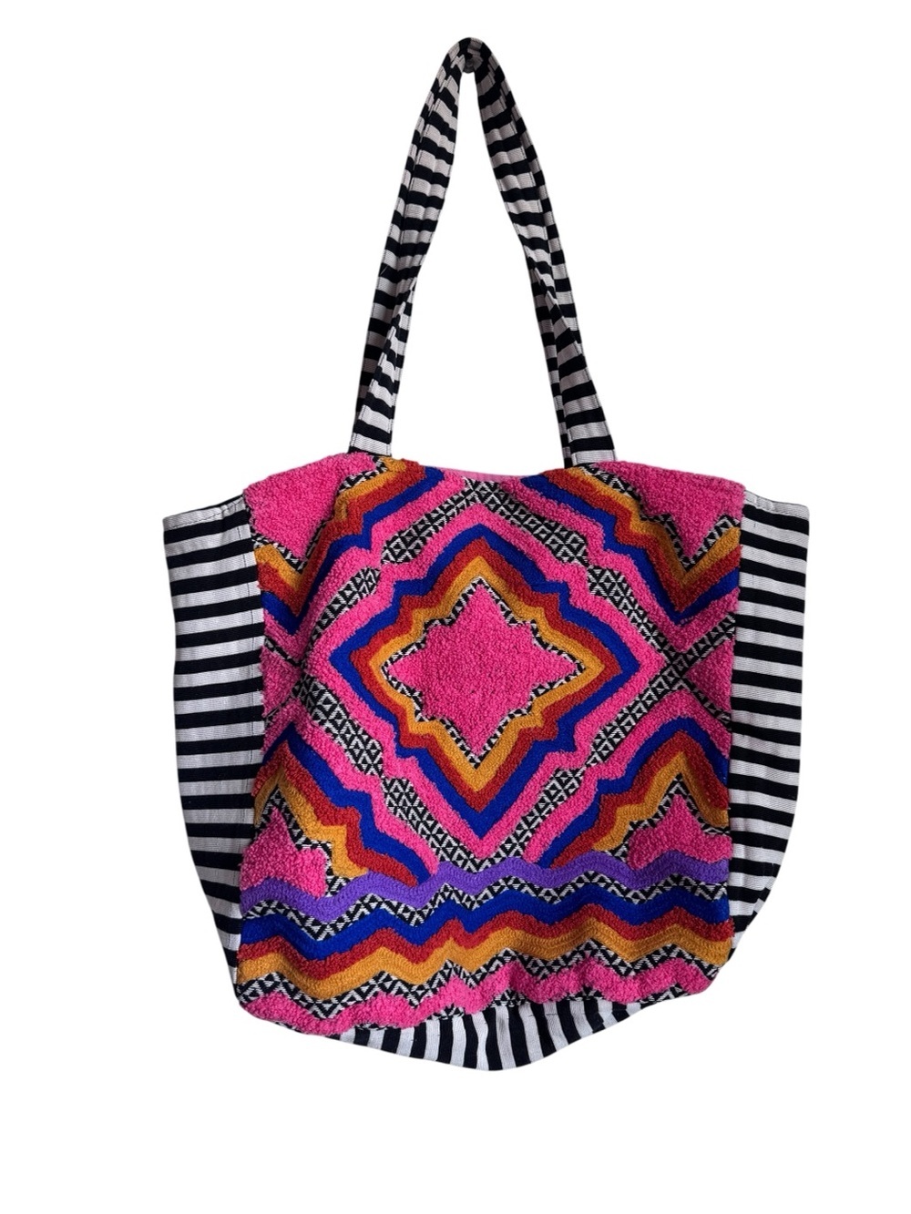 Colorful Geometirc Pattern Tote Bag